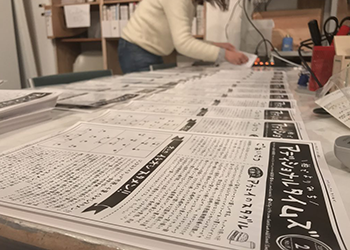 メディア制作の様子