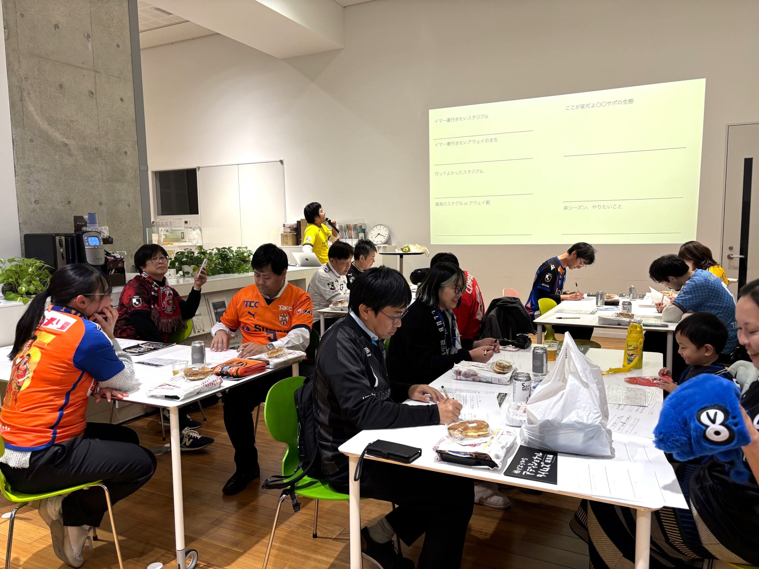 地域メンバーと運営体制の打合せ